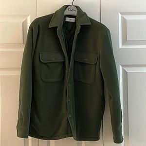 Aritzia TNA green jacket